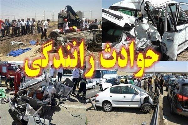 9 مصدوم و دو فوتی در دو سانحه رانندگی خوزستان
