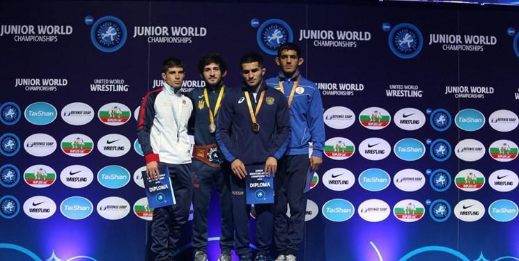 کشتی آزاد جوانان قهرمانی دنیا، دو طلا و یک برنز صید کشتی گیران ایران